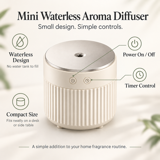 Mini Waterless Essential Oil Diffuser