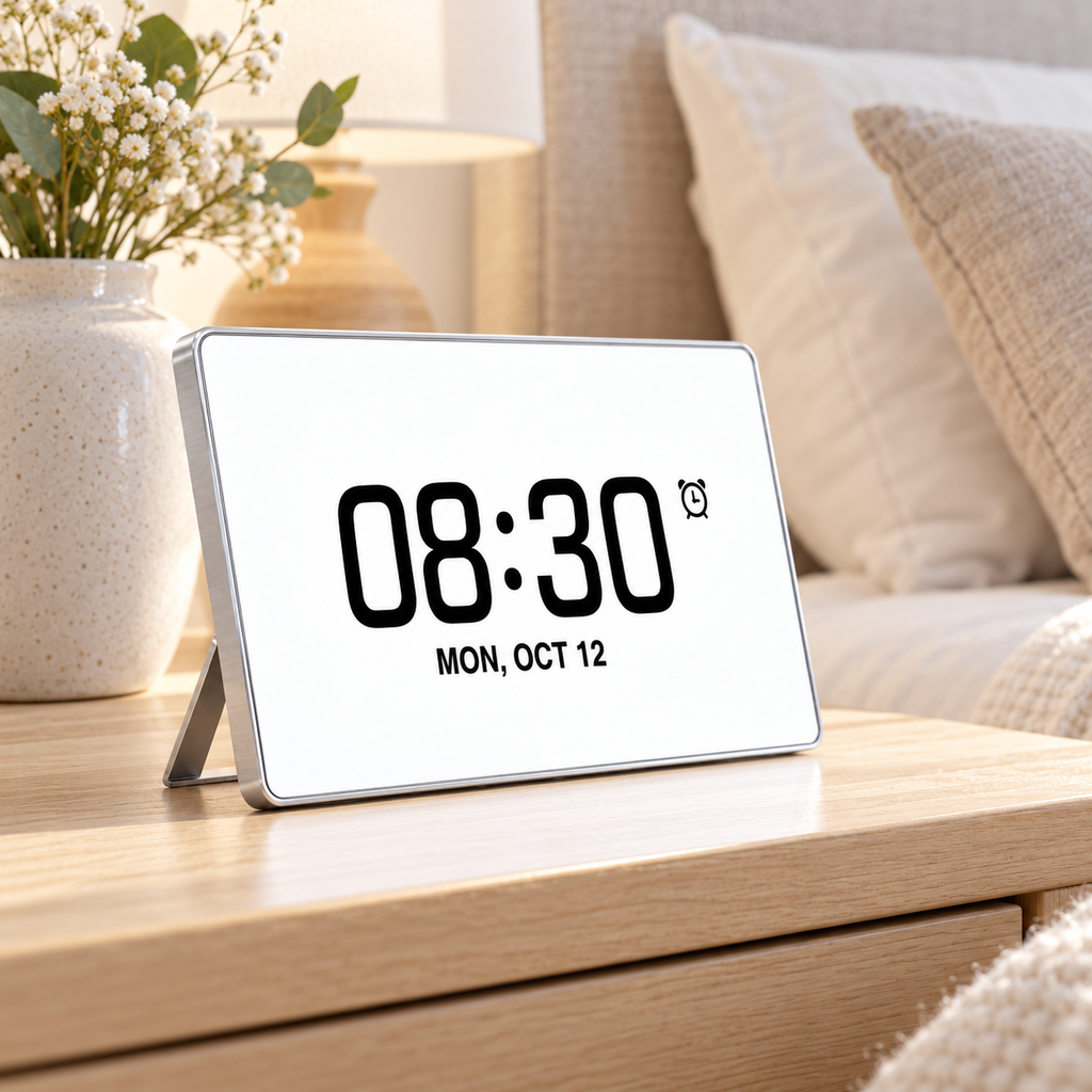 Minimalist Digital Alarm Clock