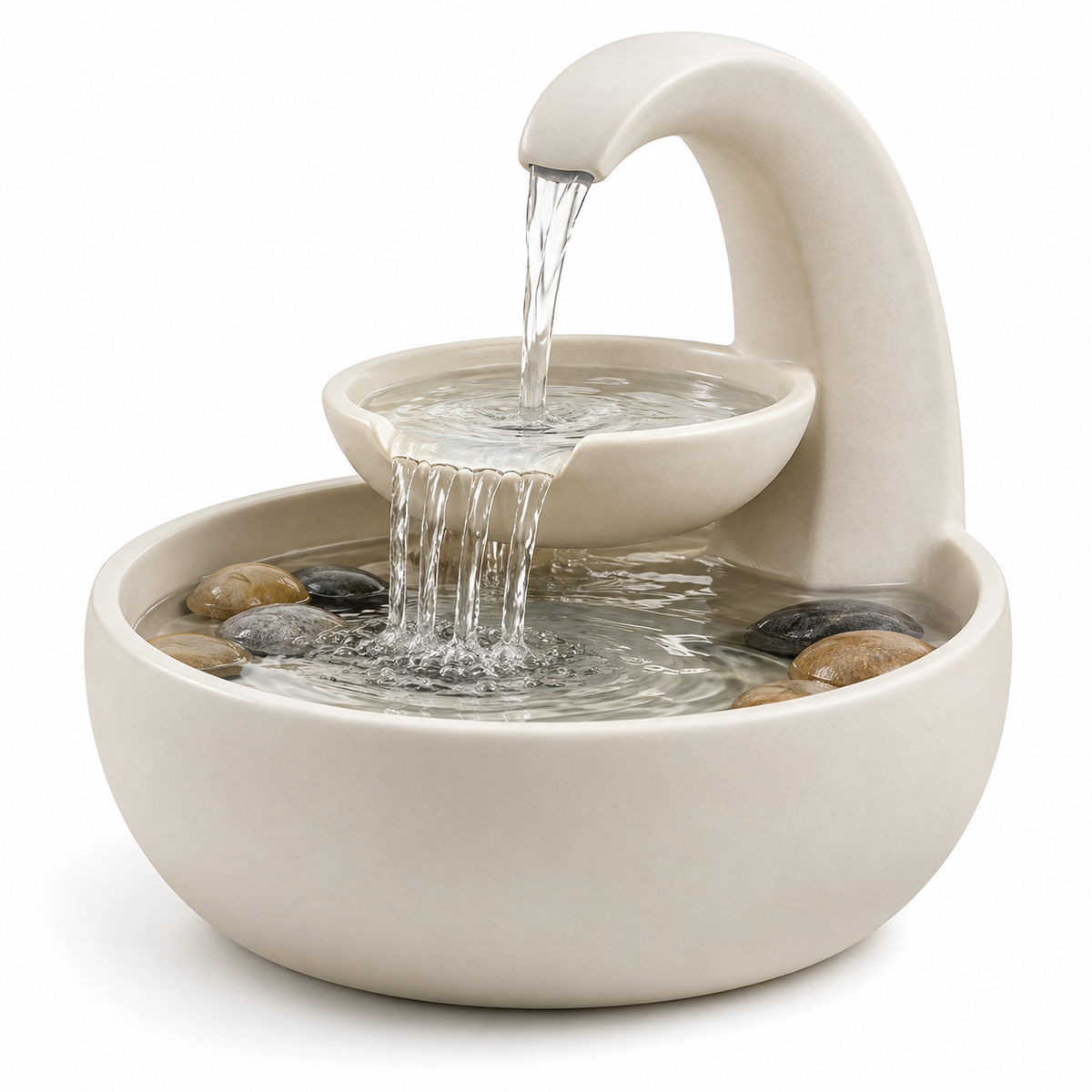 Minimalist Tabletop Water Fountain