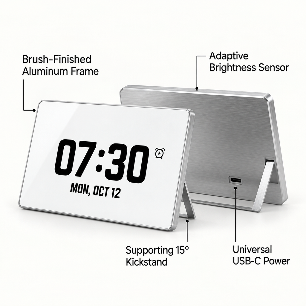 Minimalist Digital Alarm Clock