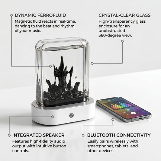 Magnetic Ferrofluid Visualizer