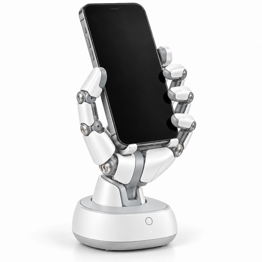 Articulated Robot Hand Phone Holder
