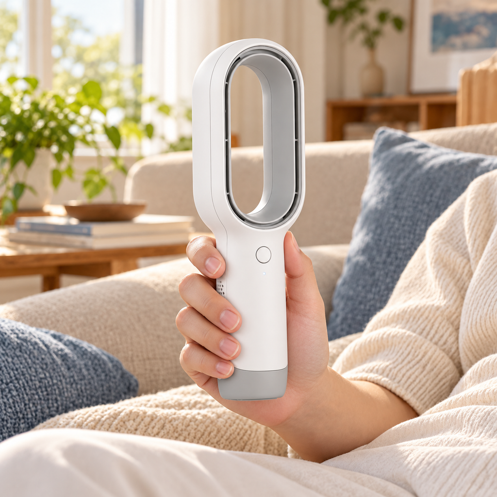 Portable Bladeless Handheld Fan
